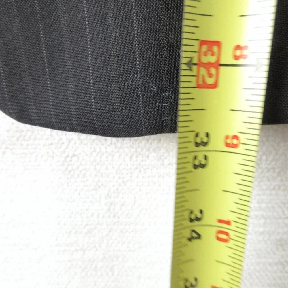 Jos. A. Bank Pinstripe Wool Suit Coat Size 44R Three Button